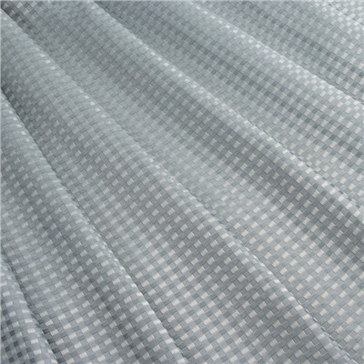 Штора для ванной «Олива», с люверсами, 180×180 см, полиэстер, серая