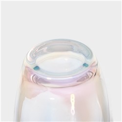 Стаканы Magistro «Иллюзия», 475 мл, 8×15.3 см, набор 6 шт., стекло, перламутровые