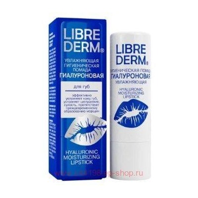 LIBREDERM Гиалуроновая увлажняющая гигиеническая помада 4 гр