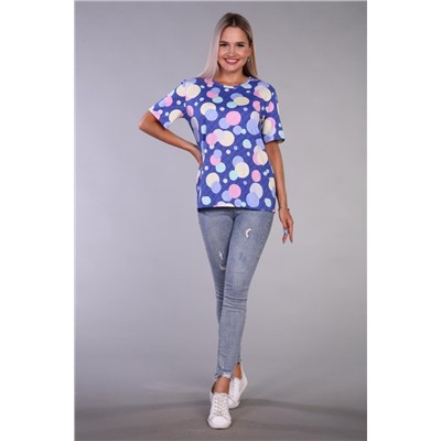 Футболка "Мишура" (Синий)