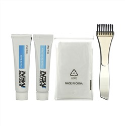 Just for Men, Mustache & Beard, Brush-In Color, M-30 Light-Medium Brown , 1 Multiple Application Kit