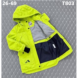 Куртка T803 салатовый