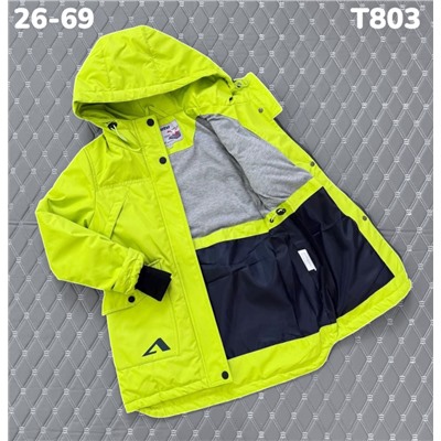 Куртка T803 салатовый