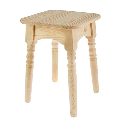 УЦЕНКА Табурет, набор из 2 шт. «Классика», 30×30×45 см, из сосны , Добропаровъ