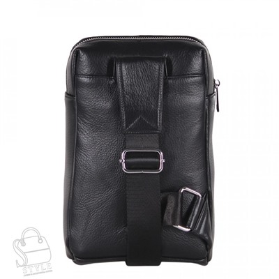 Рюкзак мужской кожаный 2083BSH black Heanbag