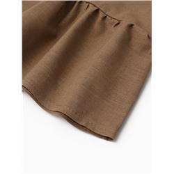 Блузка для девочки, MINAKU, бежевая, рост 134 см