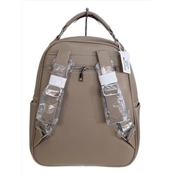 Женский рюкзак из искусственной кожи, цвет хаки