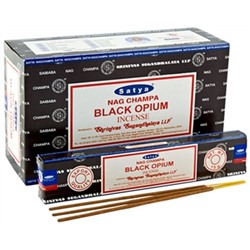 SATYA Ароматические палочки Black Opium (15г.*12уп)