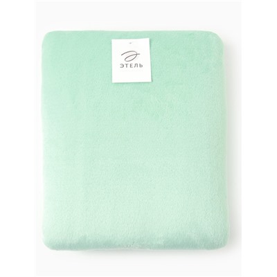 Плед флисовый «Этель», 175×200 см, мятный