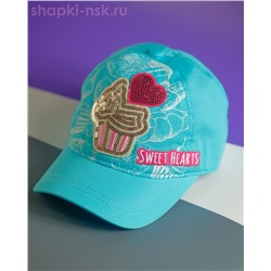 BK 101048 Бейсболка для девочки (50-52)