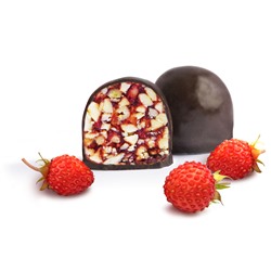 Кедровая комета с земляникой / 70 г / ТМ Сибирские конфеты