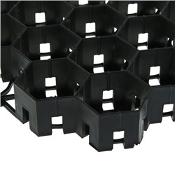 Газонная решётка ERFOLG Green Parking, 40×60 см, чёрная