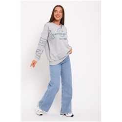 Свитшот 70122 (Серый меланж)