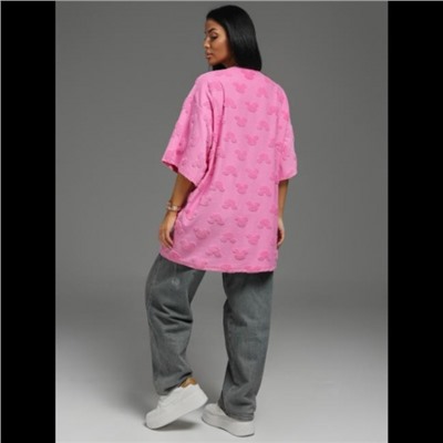 Футболка Ирбис (Махра розовый микки)