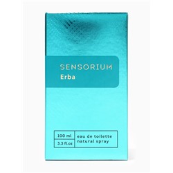 Туалетная вода женская Sensorium Erba, 100 мл