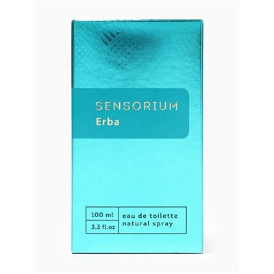 Туалетная вода женская Sensorium Erba, 100 мл