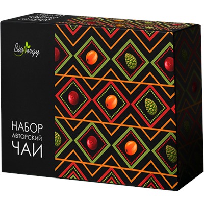 Набор подарочный Авторский / фильтр-пакет + сироп / подарочная коробка / ТМ BioNergi