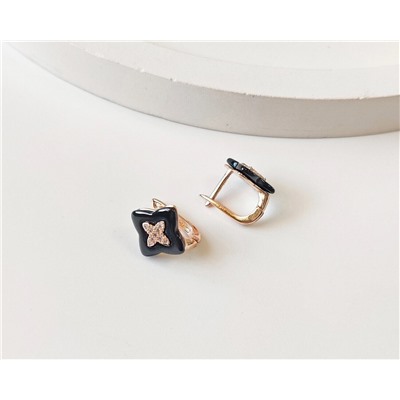 Серьги с керамикой