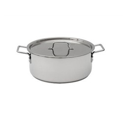 Кастрюля 12л (d35см, h14см) низкая ОБЩЕПИТ метал. кр. (толщина стенок 0,8мм) ТРС КТ-ОБ-12 КН