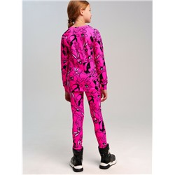 Термокомплект трикотажный для девочек: брюки, толстовка