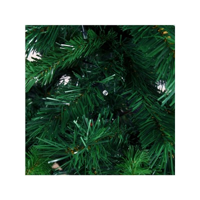 Ёлка светодиодная «Эксклюзив цветные огоньки» 140 см, диаметр нижнего яруса 70 см, 380 ПВХ веток, 9 режимов, свечение мульти