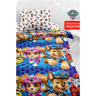 КПБ 1.5 бязь "Щенячий Патруль" ФИЛЬМ (70х70) рис. 16478-1/16479-1 Щенки-спасатели