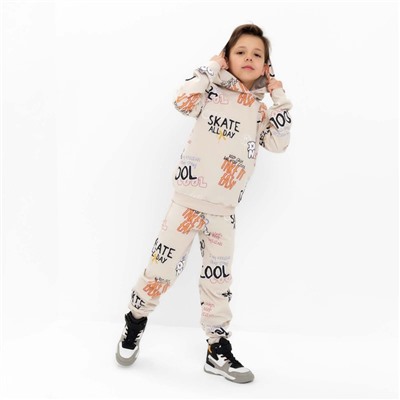 Костюм детский (толстовка, брюки) KAFTAN Graffiti, размер 32 (110-116 см)