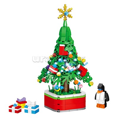 Конструктор "Елочка с подарками" 283 (дет.)