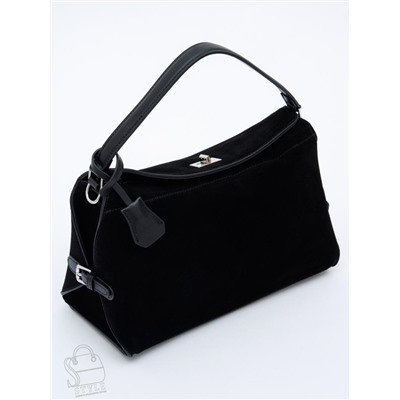 Сумка женская кожаная 1026LF black Polina&Eiterou  в Новосибирске