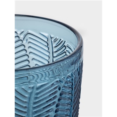 Бокалы «Флорин», 300 мл, набор 2 шт., стекло, синие