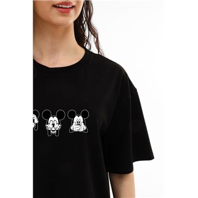 Футболка Three mouse (Черный)