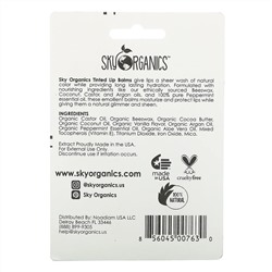 Sky Organics, Tinted Lip Balms, 4 Pack Set, 0.15 oz (4.25 g) Each