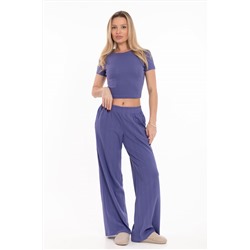 Футболка облегающая из рибаны М325433с