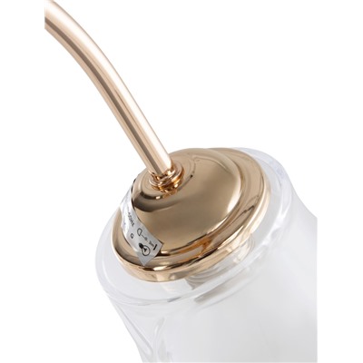 Люстра 12276/2FGD, 2×40 Вт, E27, 60×18×23 см, золото