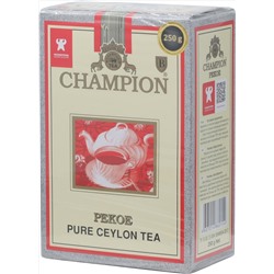 Champion. Pekoe черный 250 гр. карт.пачка