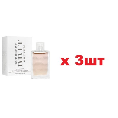 Туалетная вода Burberry Brit Rhythm 5мл жен edt тестер 3шт