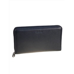 Клатч мужской из натуральной кожи, цвет черный