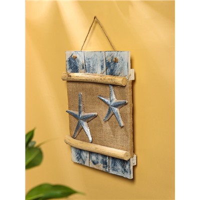 Панно плетёное «Морская звезда», 24×5×32 см