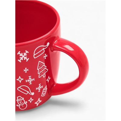 Кружка чайная новогодняя «Новый год», 370 мл