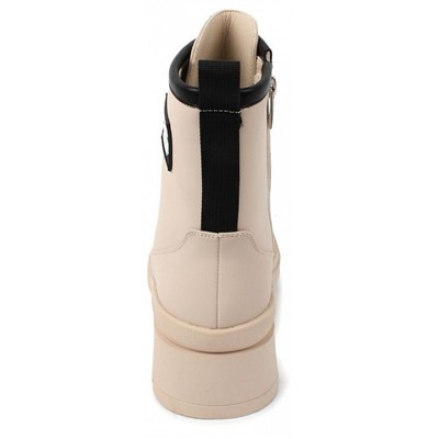 AL7682 беж Ботинки зима для девочек (33-38)/6