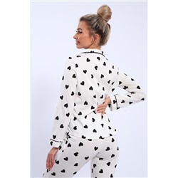 Пижама женская Сердца 46676