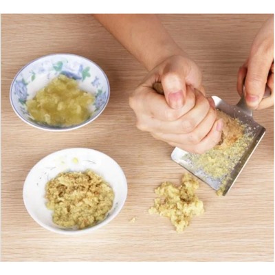 Терка для имбиря и чеснока из нержавеющей стали