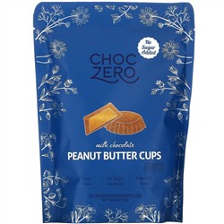 ChocZero, Milk Chocolate Peanut Butter Cups, 3 oz