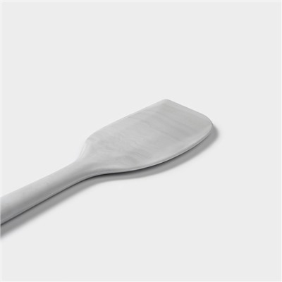 Лопатка Доляна «Мрамор», силикон, 21.5 см, серая
