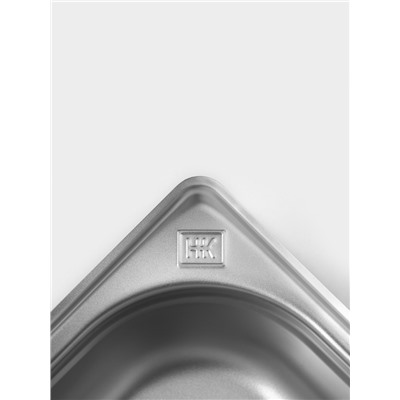 Гастроёмкость GN 1/3 Hanna Knövell, 65 мм, 325×176×65 мм, толщина 0.8 мм, нержавеющая сталь