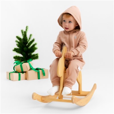 Комбинезон детский «Крошка Я. Новогодние игрушки», рост 86-92 см