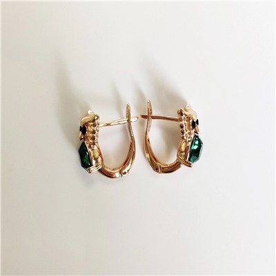 Серьги с кристаллами Swarovski