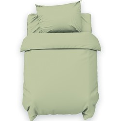 Постельное бельё LoveLife Young grass 112×143 см, 60×120+20 см, 40×60 см, хлопок, сатин, 125 г/м²