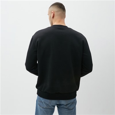 Джемпер мужской MINAKU: Basic line MAN, размер 44, чёрный