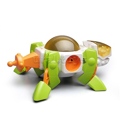 Набор космос (космическая станция - летающая тарелка и дракон) в коробке